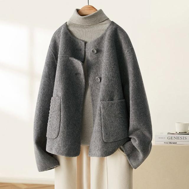 【初色】冬季防寒科技棉科技保暖纖維棉服寬鬆長袖外套-15款任選-38977(M-2XL/F可選)