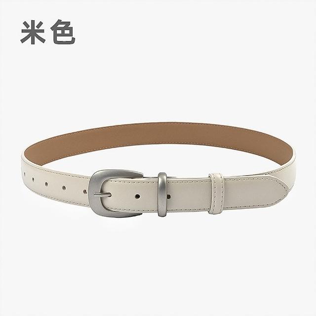 【LEEHER】女生/腰帶/皮帶/精品皮帶/銀扣腰帶/真皮皮帶/棕色腰帶/褲帶/西裝皮帶/牛皮帶/老