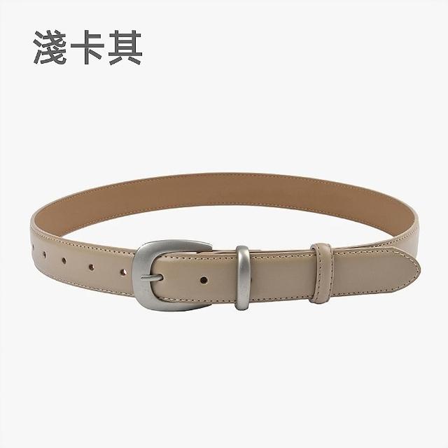 【LEEHER】女生/腰帶/皮帶/精品皮帶/銀扣腰帶/真皮皮帶/棕色腰帶/褲帶/西裝皮帶/牛皮帶/老