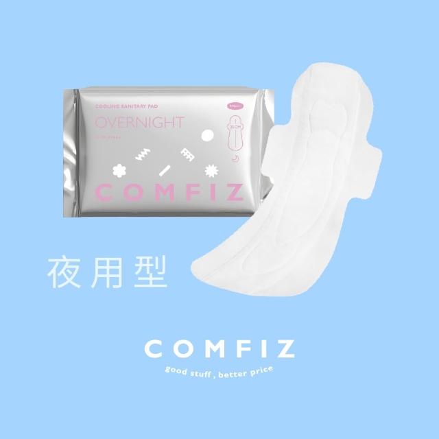 【康菲COMFIZ】超薄涼感衛生棉/共十包(超薄瞬吸71.6倍/涼感乾爽/有效抑菌)