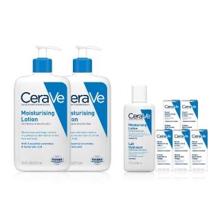 【CeraVe 適樂膚】momo限定雙星組★長效清爽保濕乳 473ml*2_D(臉部身體乳液)