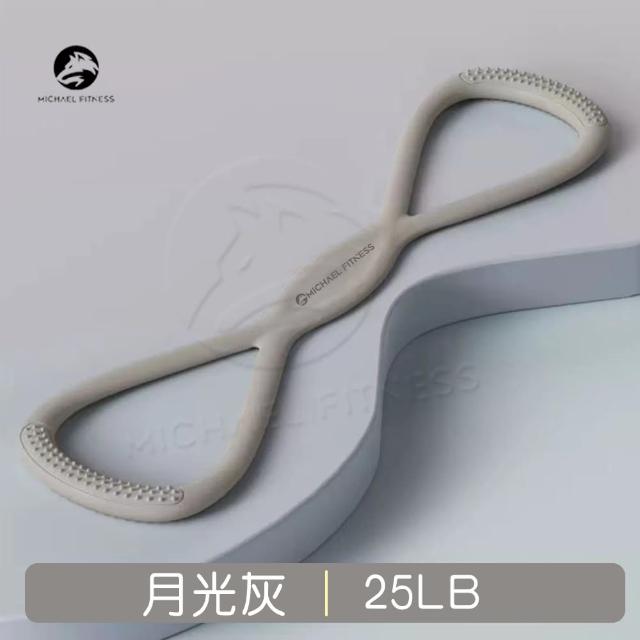 【Michael Fitness 麥克健身】八字拉力繩 彈力帶 拉力繩 8字拉力繩(雙股防斷設計 回彈拉繩加強)