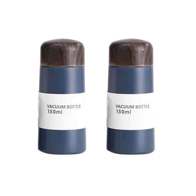 150ml 極致輕巧隨行保溫杯-2入組(保溫杯 保溫瓶 不鏽鋼保溫杯 隨行杯 水壺)
