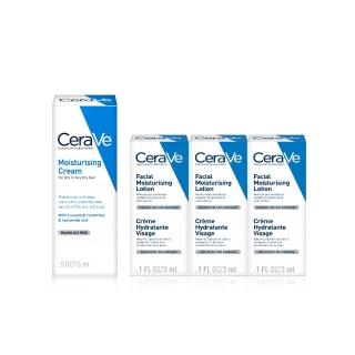 【CeraVe 適樂膚】BOM_超人氣保濕四件組