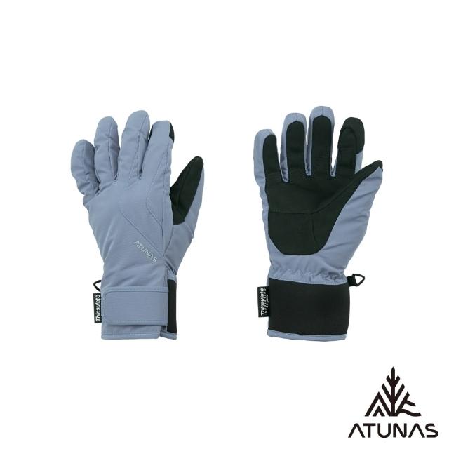 【ATUNAS 歐都納】中性款防風防水保暖手套(A1AG2502N掌心止滑/3M Thinsulate™/機車騎士)