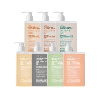 【伊聖詩】一日茶道TEAORY 洗髮精600ml x2入(多款任選/暖薑蜜香/菊花普洱/蜂蜜烏龍/蜜柑紅茶/苦瓜綠茶)