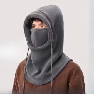 【親膚蓄熱】4合1多功能舒適保暖頭套(耳罩 口罩 脖圍 圍巾 防風防寒 戶外帽 戶外騎行 運動)