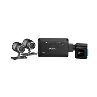【MUFU】M4 黑盒子 機車行車記錄器 (送64GB記憶卡)｜Sony感光元件 2K高畫質｜車載專用 發動即錄