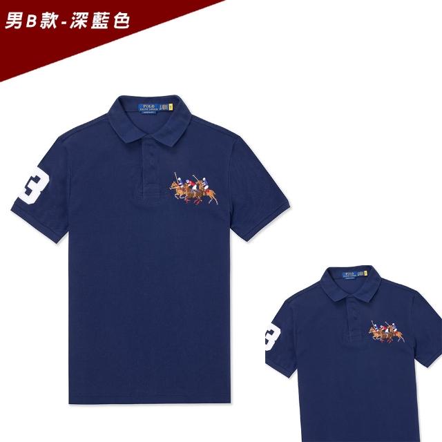 【RALPH LAUREN】RL POLO 經典刺繡大馬短袖Polo衫-多色選(平輸品/春夏舒適)