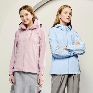 【MYVEGA 麥雪爾】MA速乾機能連帽外套-男女款任選(日系/防曬外套/罩衫/連帽/充氣頸枕/呼呼衣)