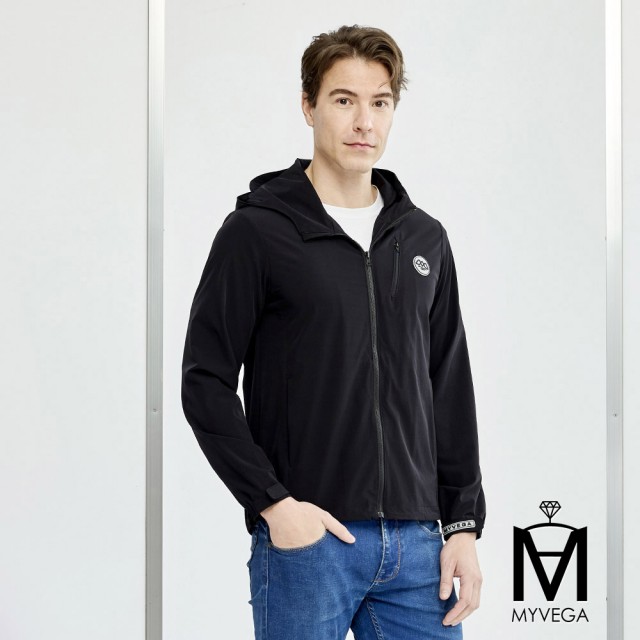 【MYVEGA 麥雪爾】MA速乾機能連帽外套-男女款任選(日系/防曬外套/罩衫/連帽/充氣頸枕/呼呼衣)