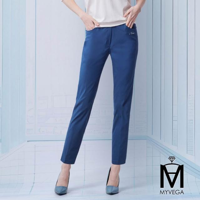 【MYVEGA 麥雪爾】MA第八代黃金剪裁涼感褲-共11色(日系/女長褲/彈力/速乾/涼感褲)