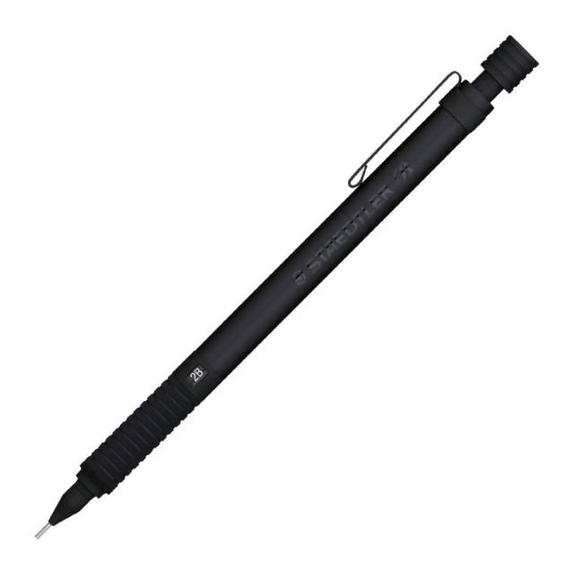 【STAEDTLER 施德樓】《30週年紀念版》自動鉛筆-黑桿 0.3、0.5mm MS92535-03B 05B
