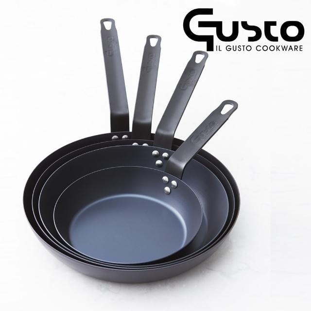 【GUSTO】藍鋼平底鍋28+30cm(GUSTO2.0)