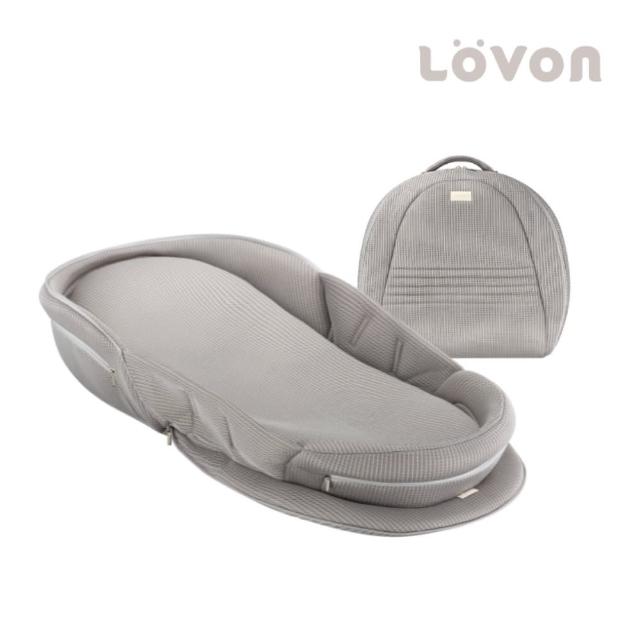 【LOVON】Ruya 折疊式攜帶床中床(嬰兒床中床 可調斜度 攜帶型 新生兒睡窩 多功能床中床)