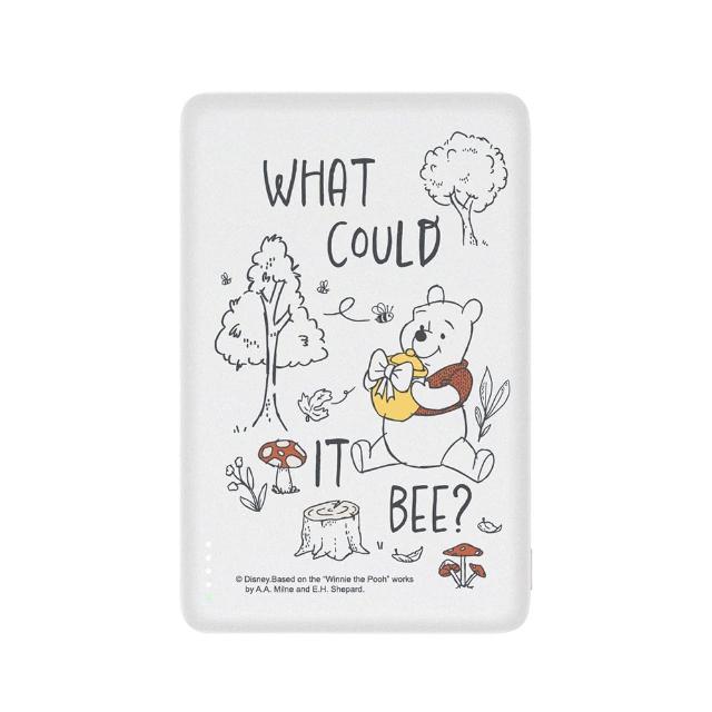 【Disney 迪士尼】20W 超薄磁吸無線充行動電源 5000mAh/P-159(米奇/三眼怪/維尼/小美人魚/灰姑娘/白雪公主)