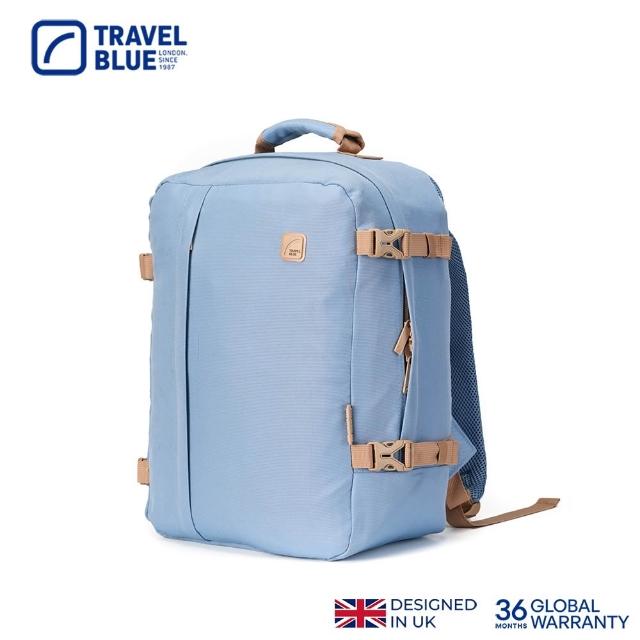 【Travel Blue 藍旅】大容量輕旅後背包(登機 防潑水)