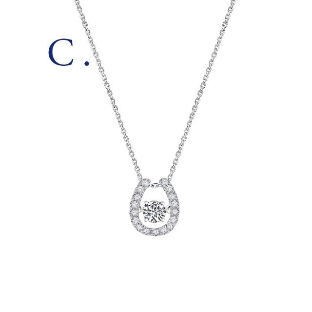 【IS DIAMOND】買一送一 50分 極美D色 滿鑽鑽石項鍊/手鍊/耳環 任選 小雛菊 愛心 蝴蝶(培育鑽石)