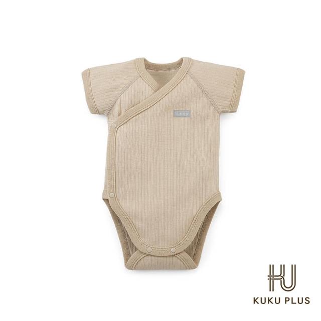 【KU.KU. 酷咕鴨】KUKU PLUS竹纖羅紋包屁衣(多款任選)