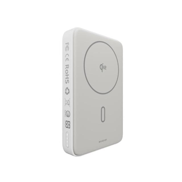 【MAGEASY】MagPower Qi2 15W 磁吸充電支架行動電源 10000mAh(單孔30W輸出)