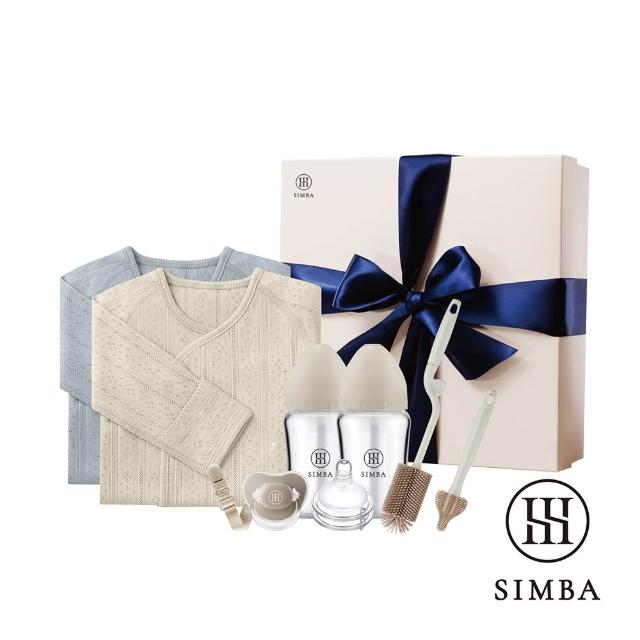 【Simba 小獅王辛巴】經典極致棉柔玻璃新生禮盒(彌月禮盒)