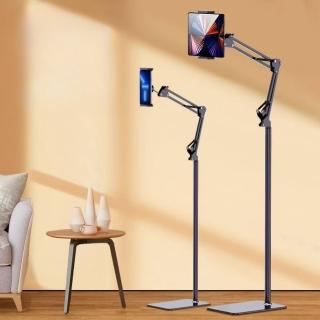 13679072 OL 【小不記】175cm 懶人支架/360度旋轉伸縮/懸臂落地式(手機支架 平板支架 ipad支架 直播支架 落地架 支架)