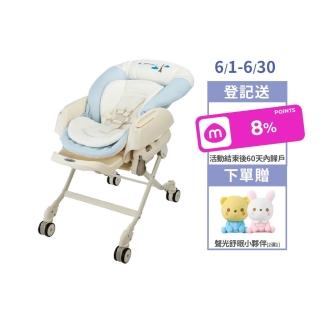【Combi官方直營】Letto ST 藍色巴黎_電動(安撫餐搖椅)