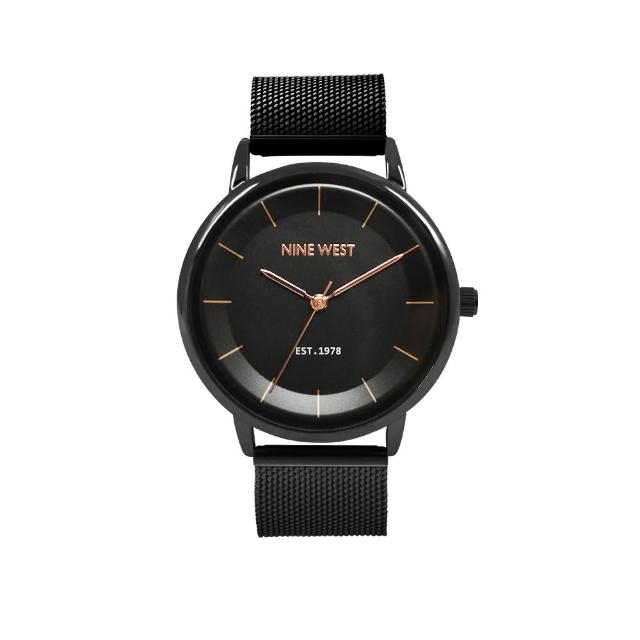 【NINE WEST】優雅輕奢米蘭鋼鍊腕錶/手錶(多款任選)