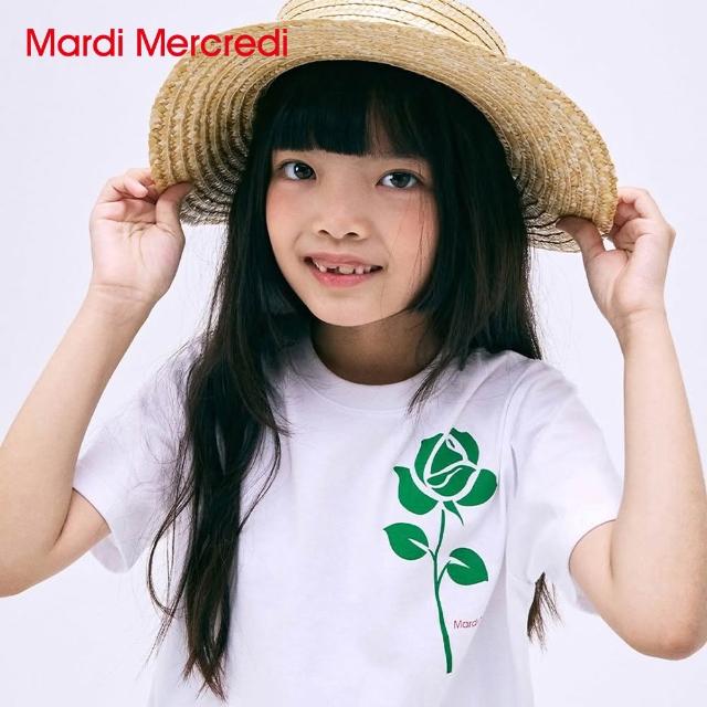 【MARDI MERCREDI】童裝 印花短TEE 白色 經典臘腸狗 小雛菊 KIDS TSHIRT DDANJI