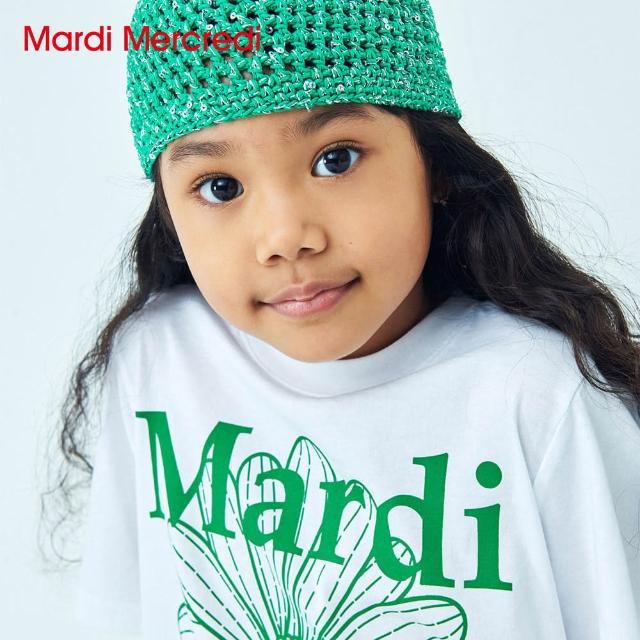 【MARDI MERCREDI】童裝 印花短TEE 白色 經典臘腸狗 小雛菊 KIDS TSHIRT DDANJI