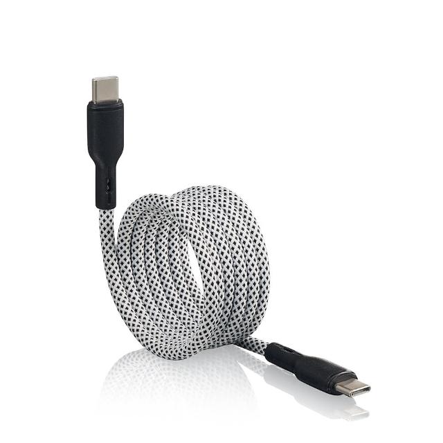 【KINYO】100W Type-C to Type-C磁吸秒收充電傳輸線1M(USB-TYC09)