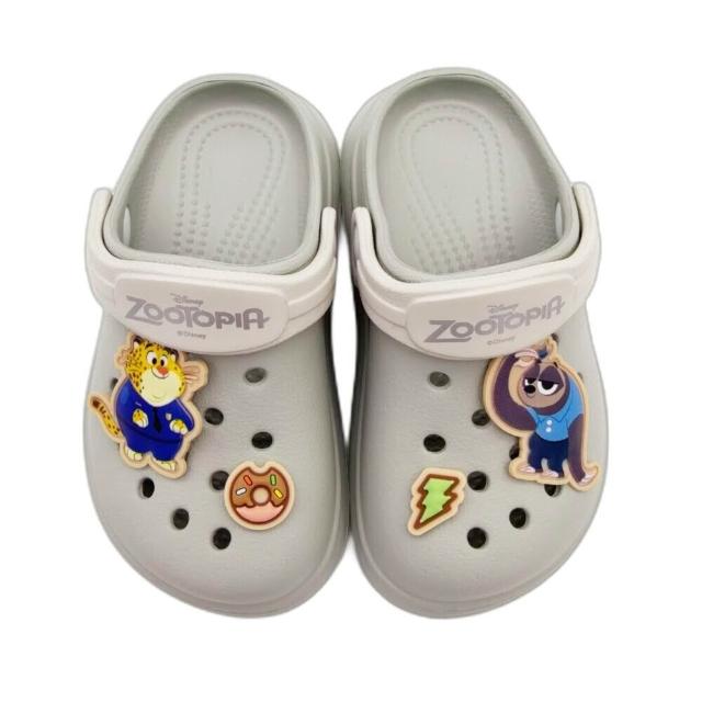 【Disney 迪士尼】台灣製卡通涼鞋 童鞋 奇奇蒂蒂 動物方城市 玩具總動員 