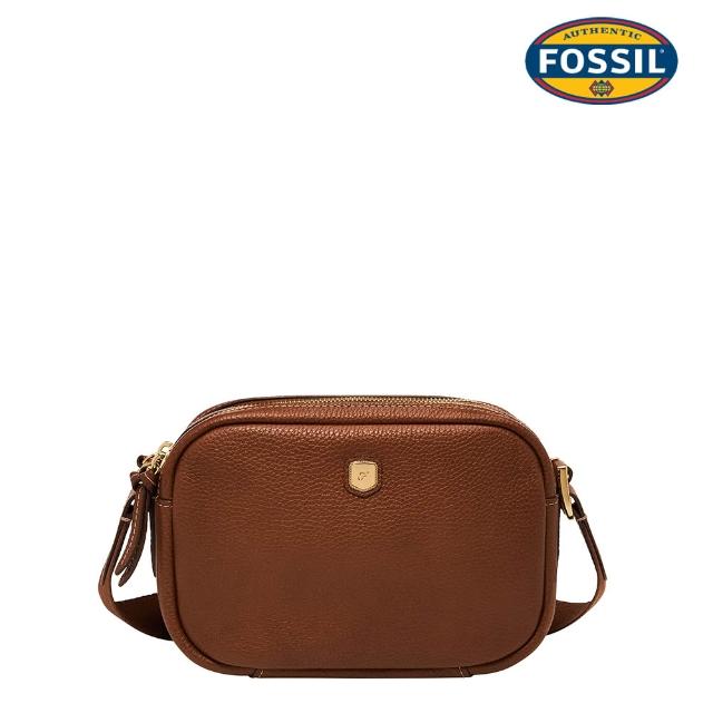 【FOSSIL】Danni 真皮斜背方包 (多色可選)｜金明洙穿搭款