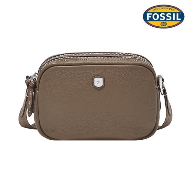 【FOSSIL】Danni 真皮斜背方包 (多色可選)｜金明洙穿搭款