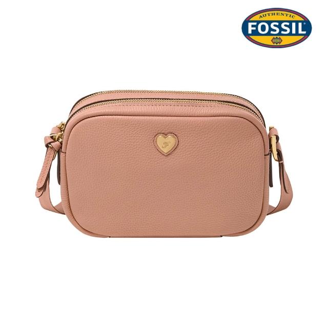 【FOSSIL】Danni 真皮斜背方包 (多色可選)｜金明洙穿搭款