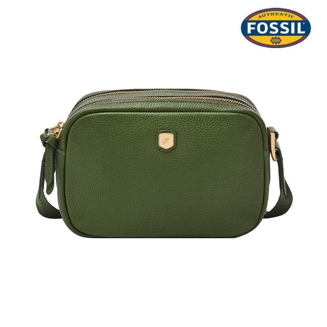 【FOSSIL】Danni 真皮斜背方包 (多色可選)｜金明洙穿搭款