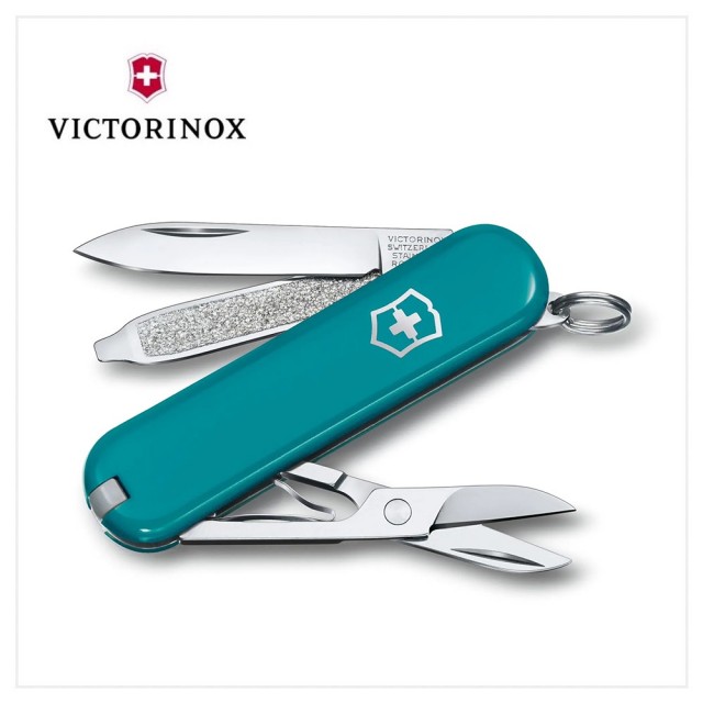 【VICTORINOX 瑞士維氏】Classic SD 瑞士刀/7用/58mm(0.6223.G)