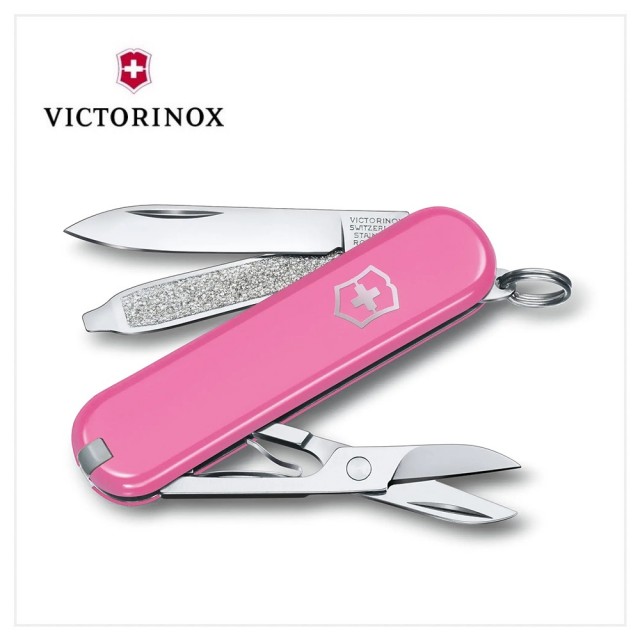 【VICTORINOX 瑞士維氏】Classic SD 瑞士刀/7用/58mm(0.6223.G)