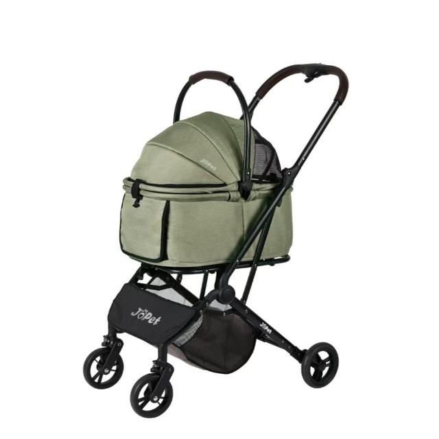 【JoPet】三折分離寵物推車 HC01(可分離 可上大眾 收納小)