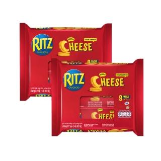 【RITZ 麗滋】麗滋三明治餅乾 隨手分享包243g 兩入組(起司/檸檬)_中元 拜拜 普渡