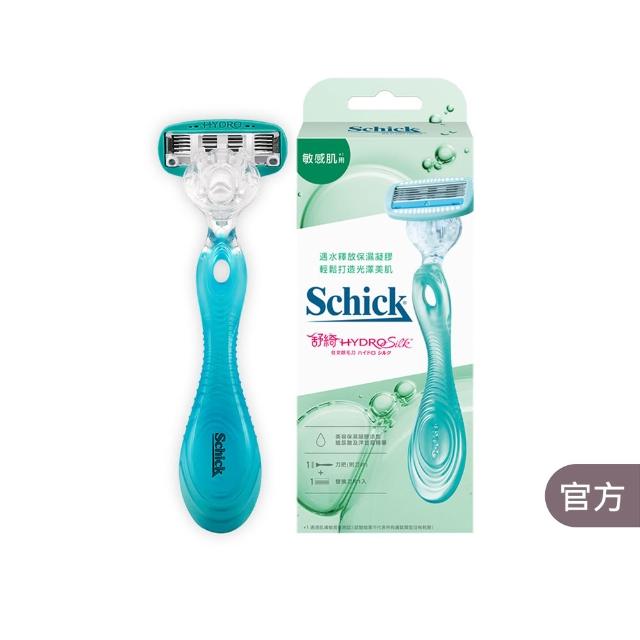【Schick 舒適牌】舒綺仕女 除毛刀片 敏感肌(1刀把5刀片)