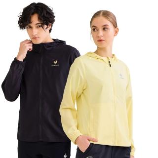 【LE COQ SPORTIF 公雞】抗UV/防潑水防風外套 男女-4色-LWV61663_LWV62663
