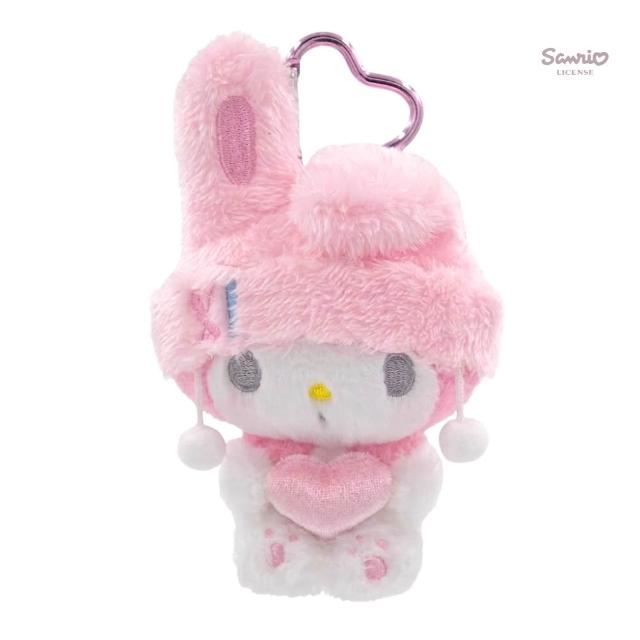 【SANRIO 三麗鷗】美樂蒂吊飾美樂蒂娃娃玩偶包包吊飾鑰匙圈閨蜜女友禮物孫女生日禮物聖誕交換禮物
