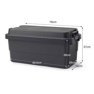 【MUJI 無印良品】耐壓收納箱/特大 約寬78×深39×高37cm