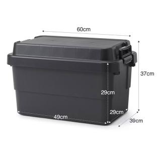 【MUJI 無印良品】耐壓收納箱/大 約寬60×深39×高37cm