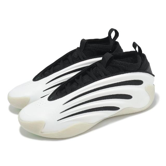 【adidas 愛迪達】籃球鞋 Harden Vol. 9 男鞋 Pearlized 白 黑 9代 緩震 哈登 愛迪達(JR2504)