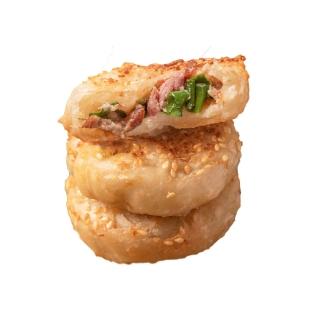 【良品開飯】鮮甜蔥鴨餅24顆共6包(宜蘭 三星蔥 蔥油餅 蔥仔餅 蔥抓餅 蔥餡餅 蔥酥餅 團購)