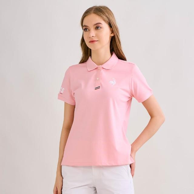 【LE COQ SPORTIF 公雞】吸濕排汗短袖POLO衫/立領衫 男女款-4色-LWV21942_LWV22942