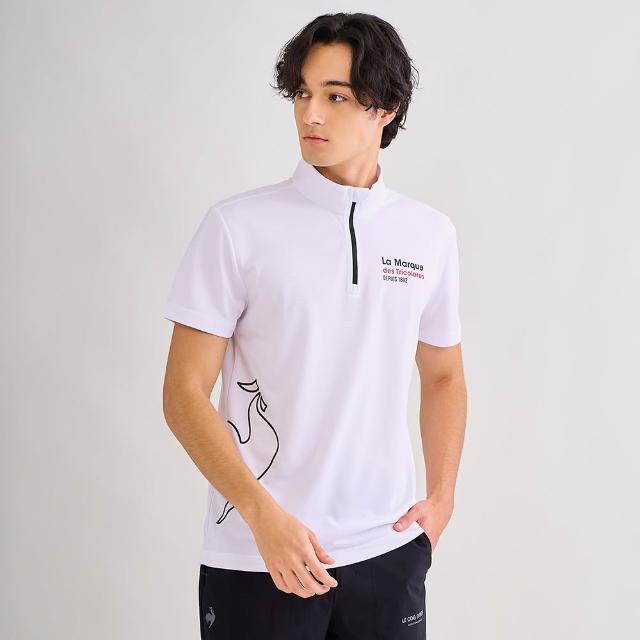 【LE COQ SPORTIF 公雞】吸濕排汗短袖POLO衫/立領衫 男女款-4色-LWV21942_LWV22942
