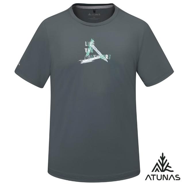 【ATUNAS 歐都納】女男款排汗透氣短袖T恤(多色任選/戶外休閒/日常穿搭)